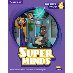 Super Minds 2nd Еdition Level 6 Student's Book with eBook British English / Английски език - ниво 6: Учебник