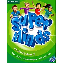 Super Minds Level 2 Student's Book with DVD-ROM / Английски език - ниво 2: Учебник + DVD-ROM