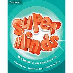 Super Minds Level 3 Workbook with Online Resources / Английски език - ниво 3: Учебна тетрадка с допълнителни материали