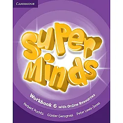 Super Minds Level 6 Workbook with Online Resources / Английски език - ниво 6: Учебна тетрадка с допълнителни материали