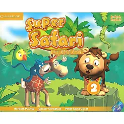 Super Safari 2 Pupil's Book / Английски език - ниво 2: Учебник + DVD-ROM