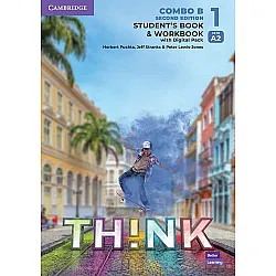 Think: Student's Book and Workbook with Digital Pack Combo B British English - Level 1 (2nd edition)