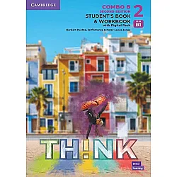 Think: Student's Book and Workbook with Digital Pack Combo B British English - Level 2 (2nd edition)