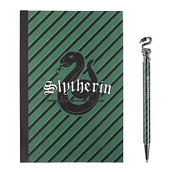 HARRY POTTER SLYTHERIN комплект бележник с химикалка