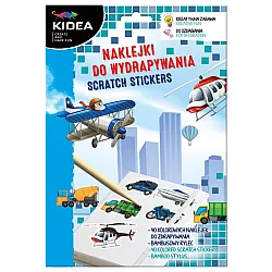 KIDEA стикери за издраскване Превозни средства