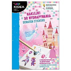 KIDEA стикери за издраскване Magic Wold