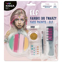 KIDEA комплект боички за лице и коса Елф