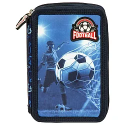 FOOTBALL 19 несесер с 2 ципа, ПЪЛЕН