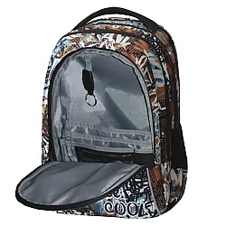 KAOS LA LAMA ученическа раница 2 в 1