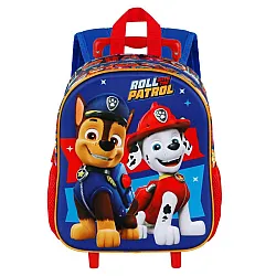 PAW PATROL Duty 3D малка раница с колела