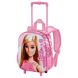 BARBIE Fashion 3D малка раница с колела