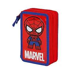 SPIDERMAN Glide несесер с 3 ципа, ПЪЛЕН