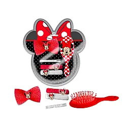 MINNIE комплект аксесоари за коса с четка