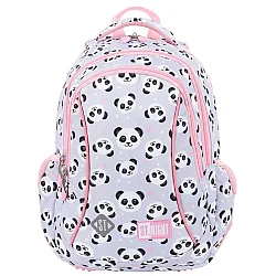GREY PANDA ученическа раница 3 отделелния