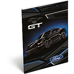 LIZZY CARD FORD Black тефтерче А7