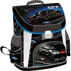 LIZZY CARD FORD Black комплект 5 в 1 - раница, несесер, спортна торба, бутилка, кутия за храна