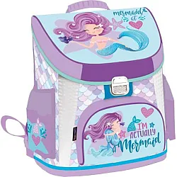 LIZZY CARD MERMAID Sweet комплект 5 в 1 - раница, несесер, спортна торба, бутилка, кутия за храна