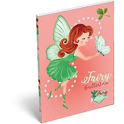 LIZZY CARD FAIRY BALLERINA Dance тефтерче А7
