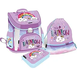 LIZZY CARD LOLLIPOP Stay Cute комплект 3 в 1 - раница, несесер, спортна торба