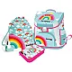 HAPPY RAINBOW комплект 3 в 1 - раница, несесер, спортна торба