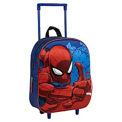 SPIDERMAN 3D малка раница с колела