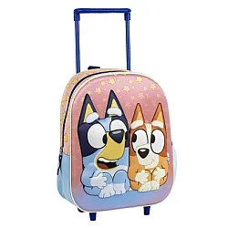 BLUEY 3D малка раница с колела