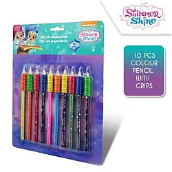 SHIMMER AND SHINE цветни моливи 10 бр.