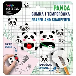 KIDEA комплект гума и острилка Панда