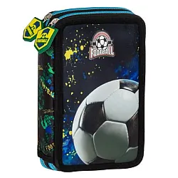 FOOTBALL 20 несесер с 2 ципа, ПЪЛЕН