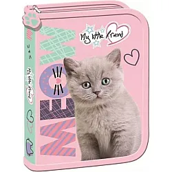 My Little Friend Fluffy Kitty  несесер с 1 цип