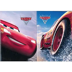 CARS тетрадка малък формат 20 л РЕД