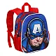 CAPITAN AMERICA малка раница с маска
