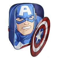 AVENGERS CAPITAN AMERICA 3D малка раница