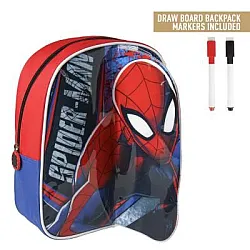 SPIDERMAN малка раница с 2 маркера за оцветяване