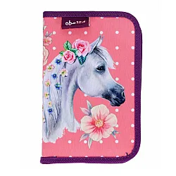 ABC123 HORSE  несесер с 1 цип, с пособия