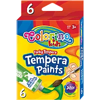 COLORINO KIDS ТЕМПЕРНИ БОИ 6 ЦВЯТА В ТУБИ