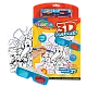 COLORINO CREATIVE ЗАБАВНА КНИЖКА 3D КАРТИНИ