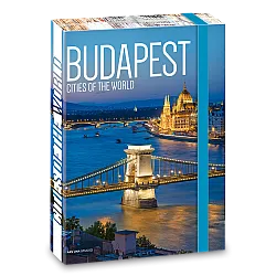 CITIES-BUDAPEST 2 А4 КУТИЯ С ЛАСТИК
