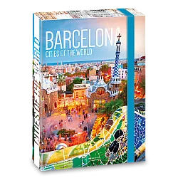 CITIES-BARCELONA А4 КУТИЯ С ЛАСТИК