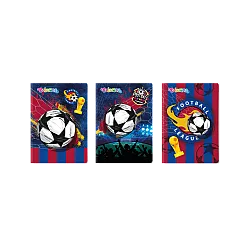 Тетрадка A5 мека корица 32 л. ред Football Colorino