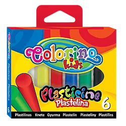 Пластилин Colorino 6 цвята