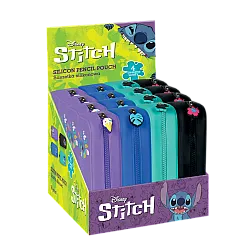 Силиконов несесер COOLPACK - TUBE - SILICONE - STITCH Black