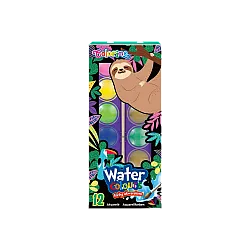 Акварелни бои 12 цвята Wildkid Colorino