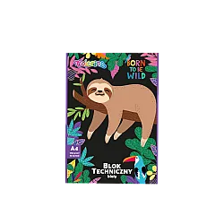 Блок за рисуване A4 20 л. 170 г Wildkid Colorino