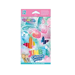 Цветни моливи Jumbo Dreams Colorino