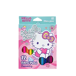 Флумастери 12 цв. Hello Kitty Pastel