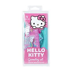 Геометричен комплект 4 части Hello Kitty Pastel