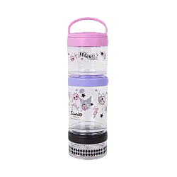 Кутия за храна с отделения и дръжка Kuromi