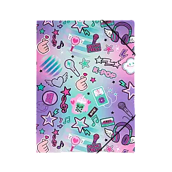 Папка с ластик A3 Coolpack K-POP BRIGHT