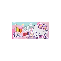 Пластилин 12 цвята Colorino Hello Kitty Pastel
